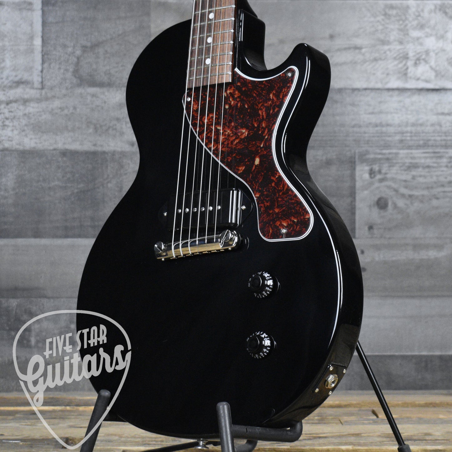 Gibson Les Paul Junior - Ebony with Hard Shell Case
