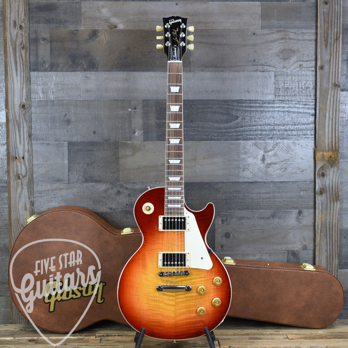 Gibson Les Paul Standard '50s - Heritage Cherry Burst with Hard Shell Case