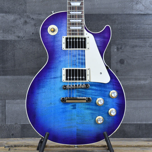 Gibson Les Paul Standard 60s Figured Top -  Blueberry Burst with Hard Shell Case