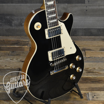 Gibson Les Paul Standard 60s Plain Top - Ebony with Hardshell Case