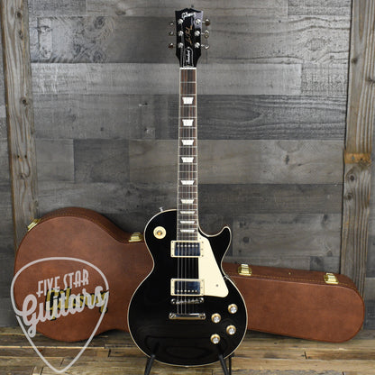Gibson Les Paul Standard 60s Plain Top - Ebony with Hardshell Case
