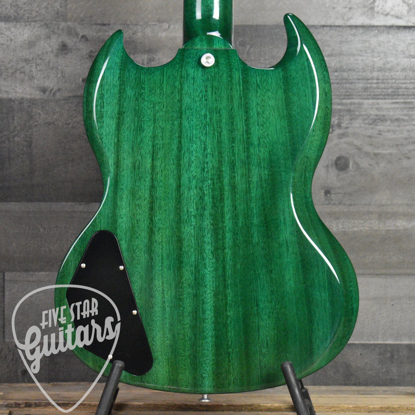 Gibson SG Standard '61 Stop Bar - Translucent Teal with Hardshell Case