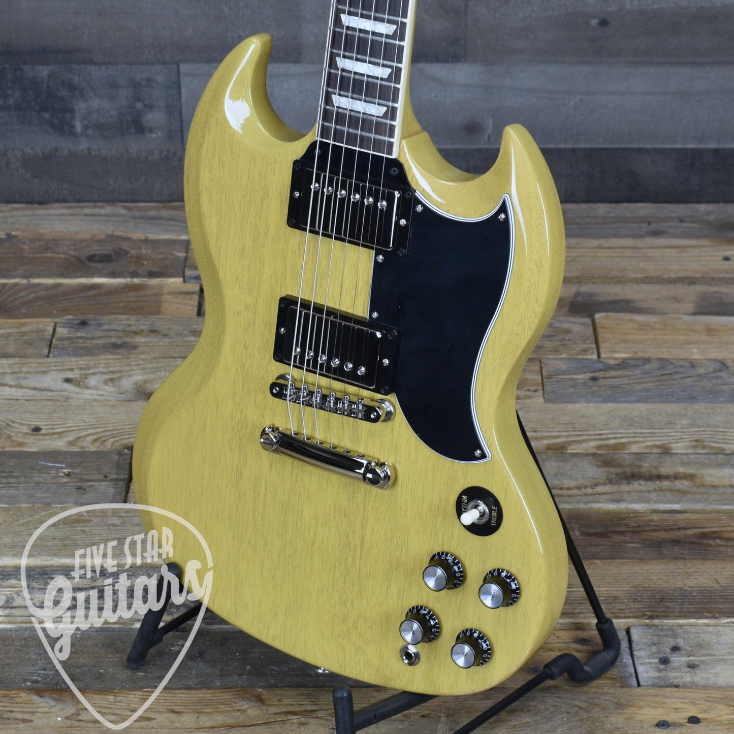 Gibson SG Standard '61 - TV Yellow with Hard Shell Case