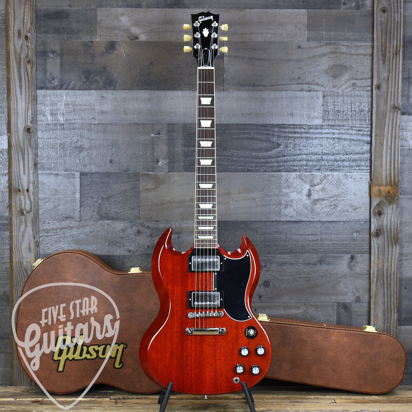 Gibson SG Standard '61 - Vintage Cherry with Hard Shell Case