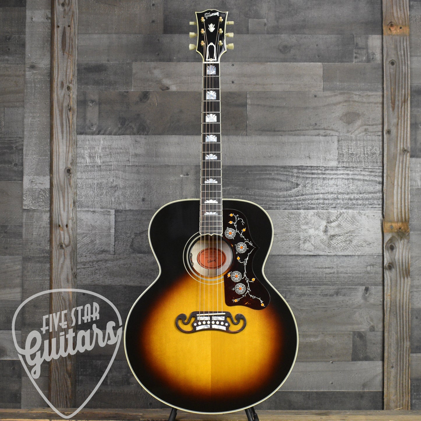 Gibson SJ-200 Original - Vintage Sunburst with Hard Shell Case
