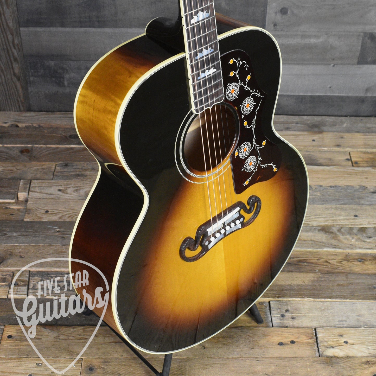 Gibson SJ-200 Original - Vintage Sunburst with Hard Shell Case