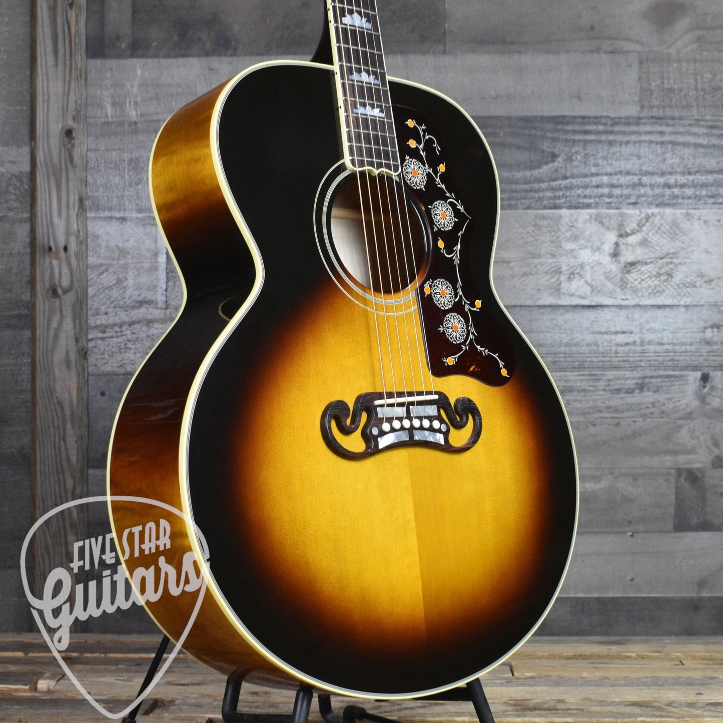 Gibson SJ-200 Original - Vintage Sunburst with Hard Shell Case
