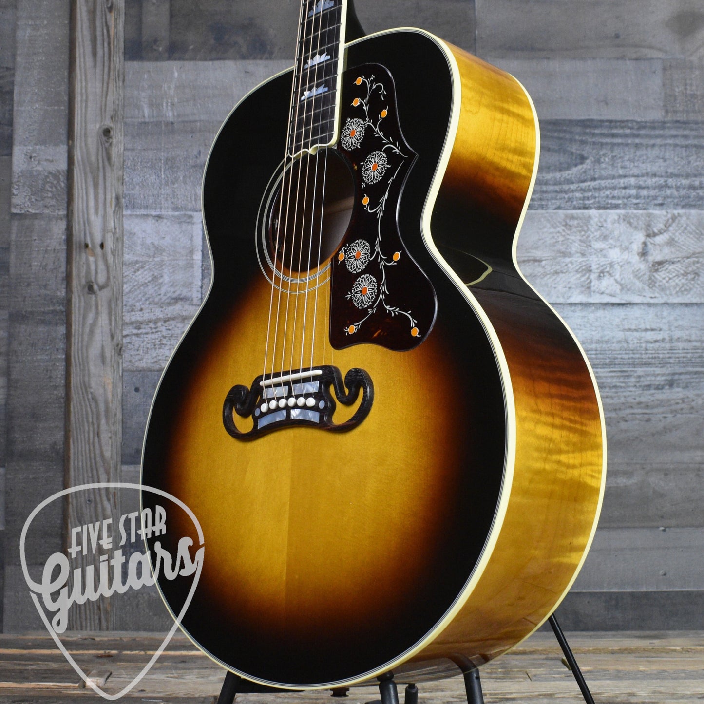 Gibson SJ-200 Original - Vintage Sunburst with Hard Shell Case