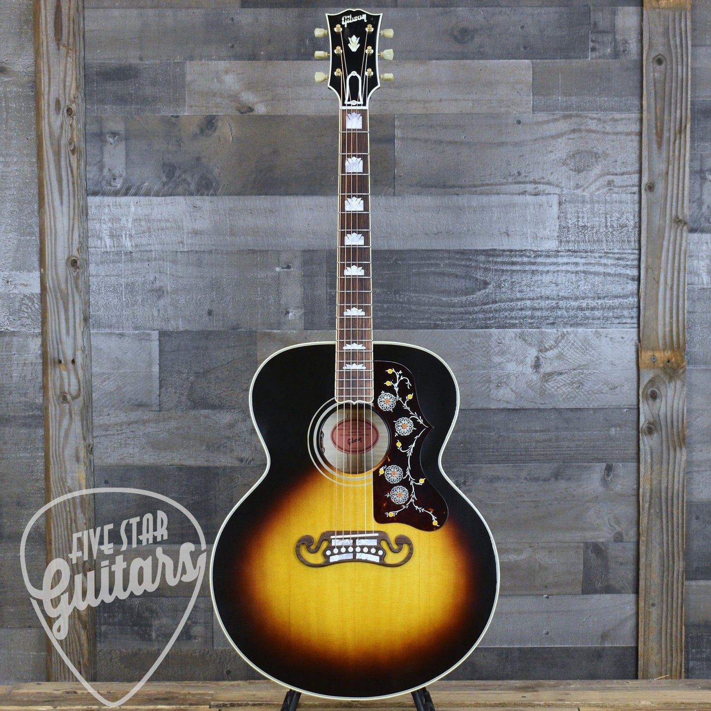 Gibson SJ-200 Original - Vintage Sunburst with Hard Shell Case