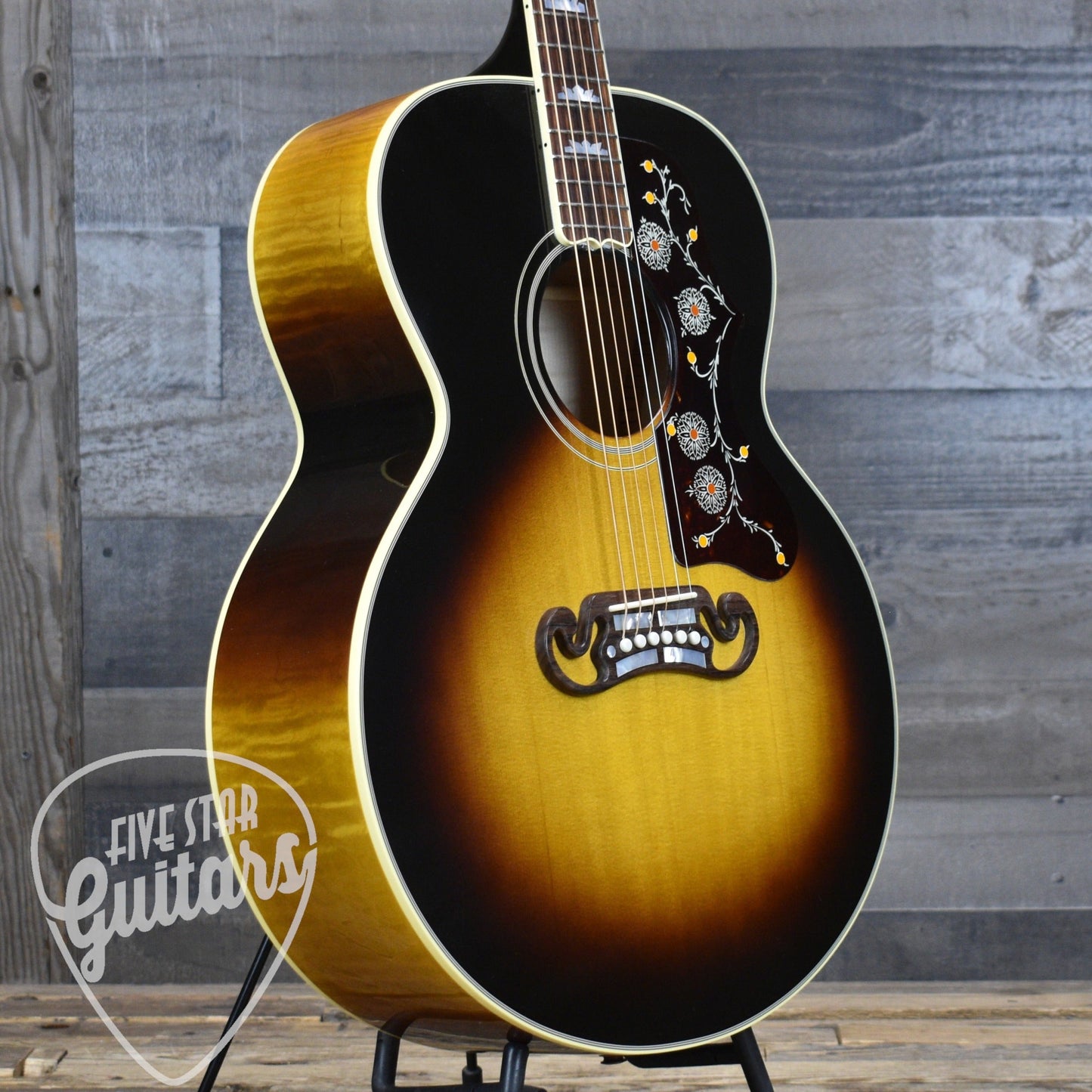 Gibson SJ-200 Original - Vintage Sunburst with Hard Shell Case