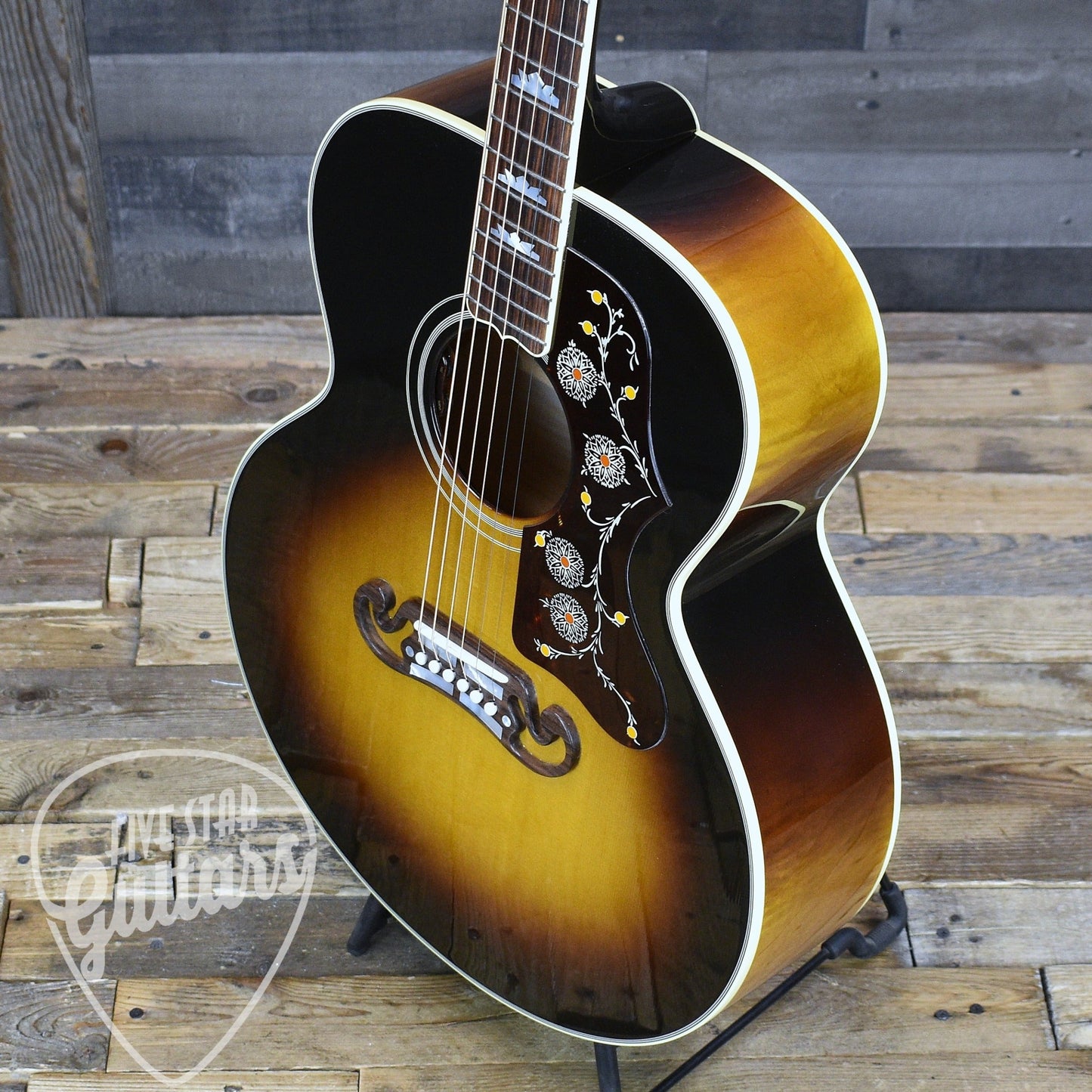 Gibson SJ-200 Original - Vintage Sunburst with Hard Shell Case