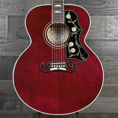 Gibson SJ-200 Standard Maple - Wine Red with Hard Shell Case