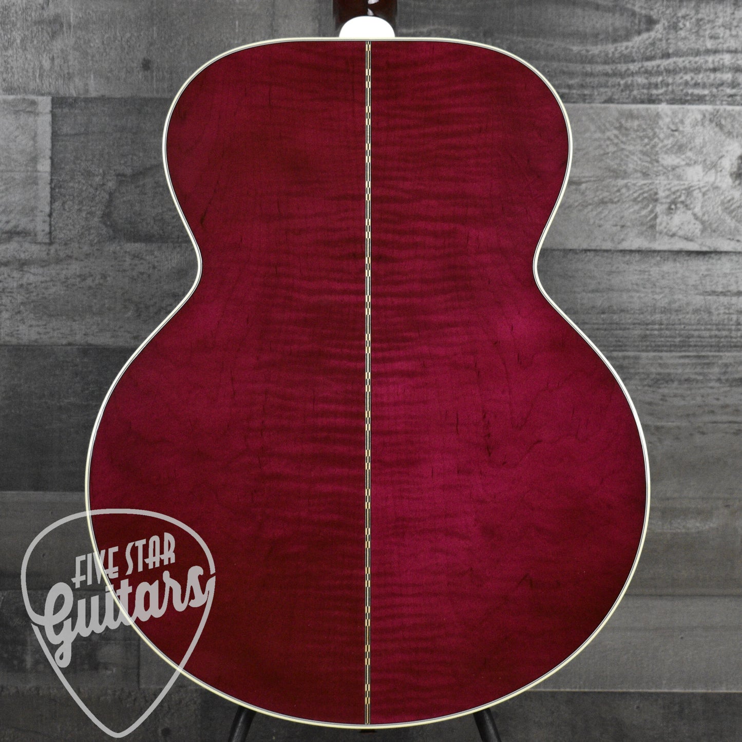 Gibson SJ-200 Standard Maple - Wine Red with Hard Shell Case
