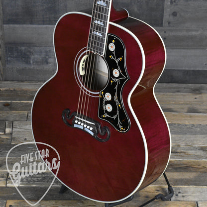 Gibson SJ-200 Standard Maple - Wine Red with Hard Shell Case