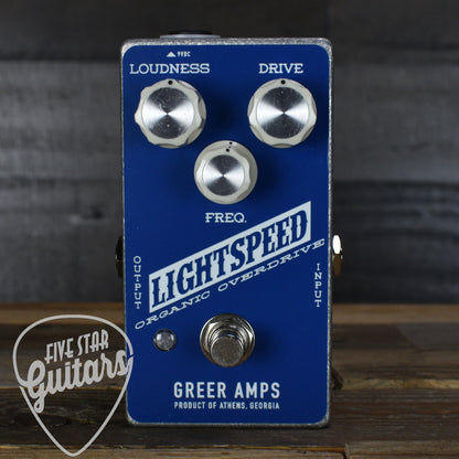 Greer Lightspeed Organic Overdrive - Standard Blue