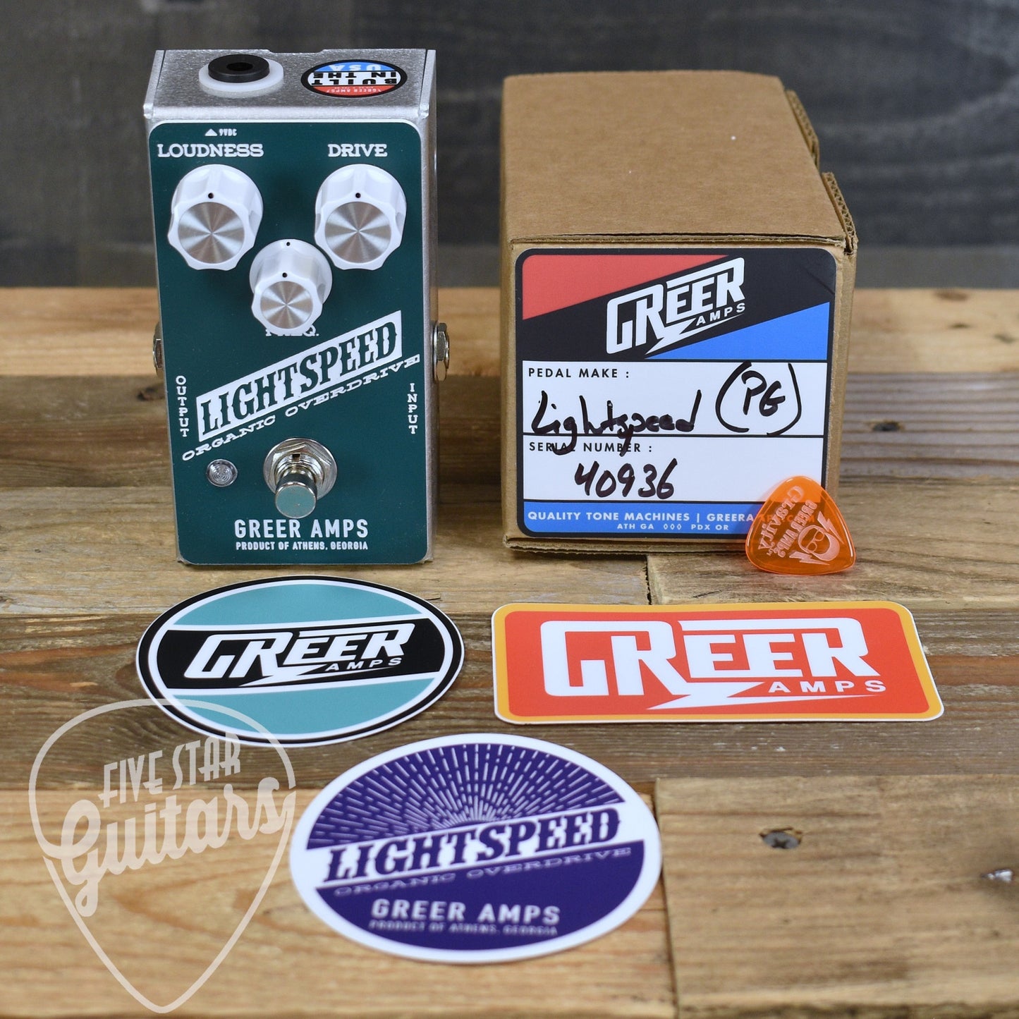 Greer Lightspeed Organic Overdrive - Pine Green