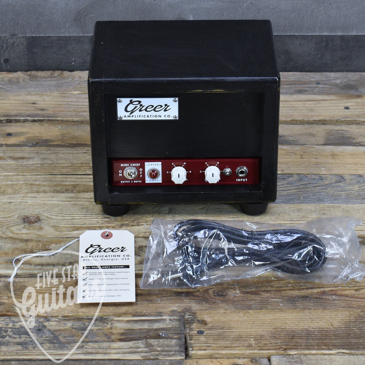 Greer Mini Chief Guitar Amplifier Head