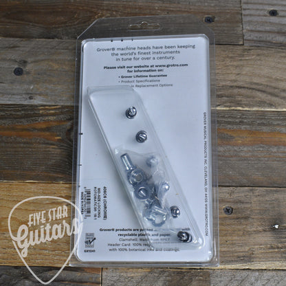 Grover 6 In Line Mid-Sized Locking Rotomatics - Chrome