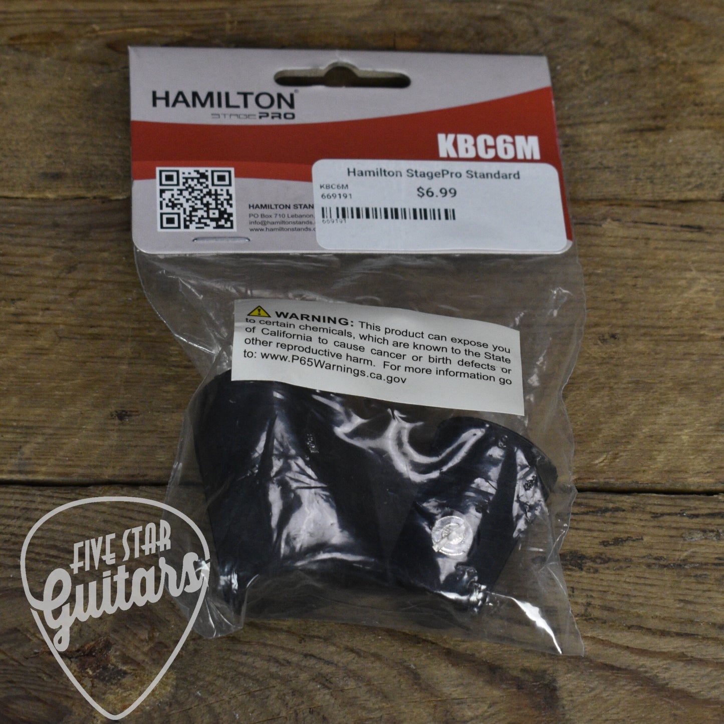 Hamilton StagePro Standard Unbreakable Microphone Clip