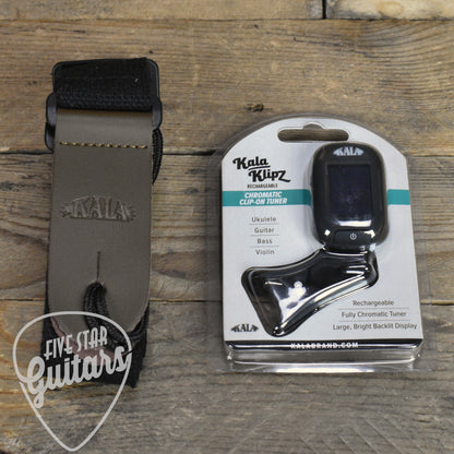 Kala KA-15C Concert Ukulele Bundle - Satin Mahogany