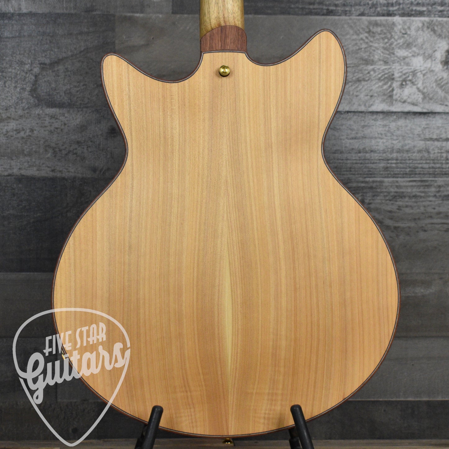 Lambdin Morello Coastal Semi-Hollow Archtop - Northern California Redwood with Hard Case