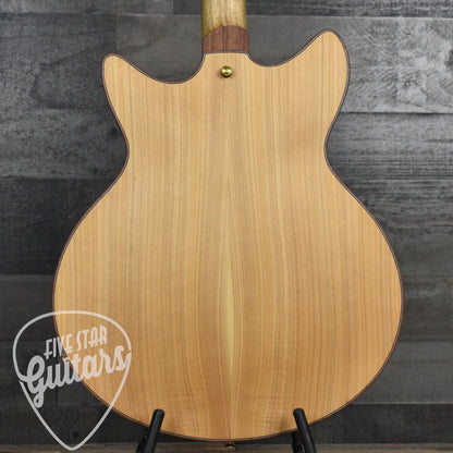 Lambdin Morello Coastal Semi-Hollow Archtop - Northern California Redwood with Hard Case