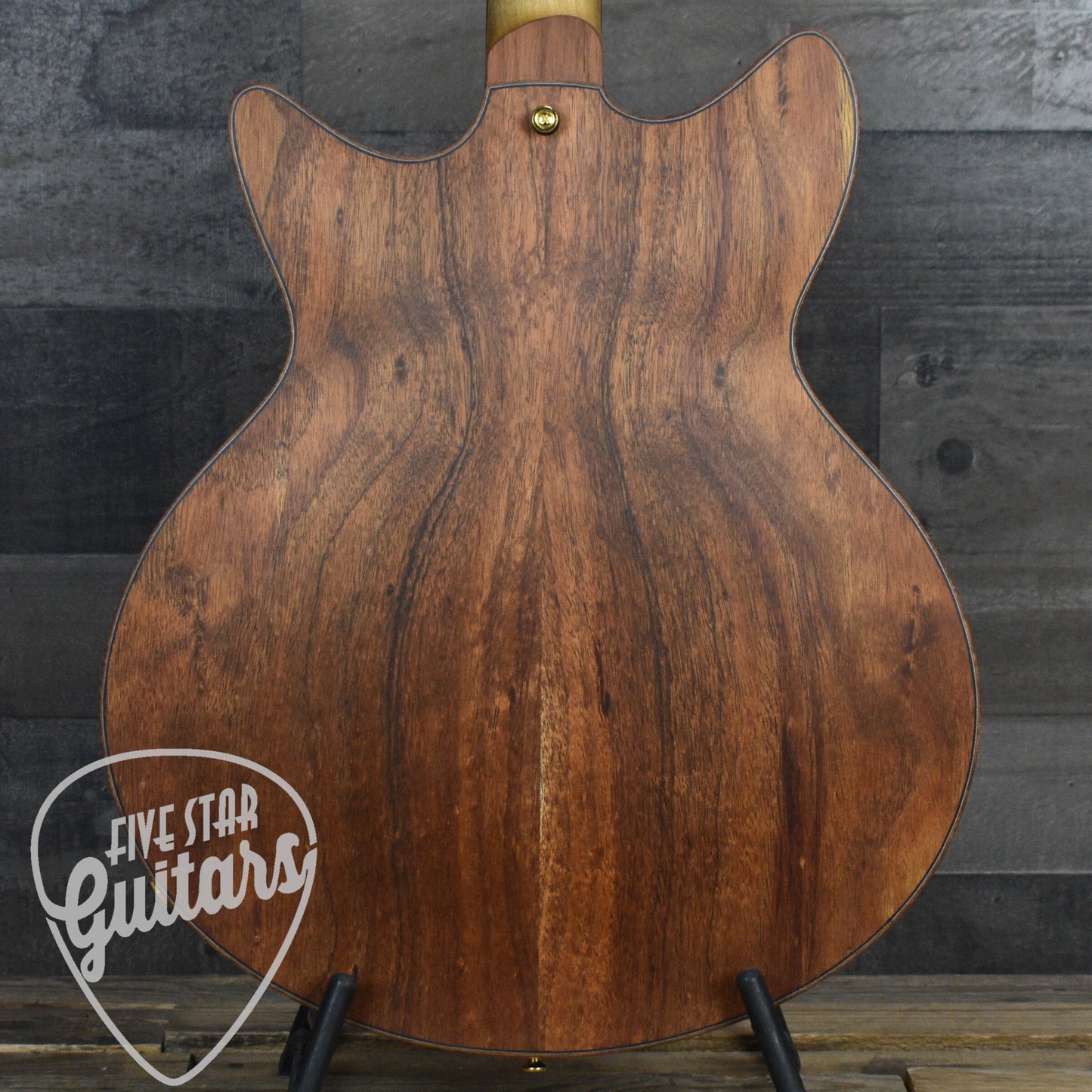 Lambdin Morello Coastal Semi-Hollow Archtop - Western Red Cedar with Hard Shell Case