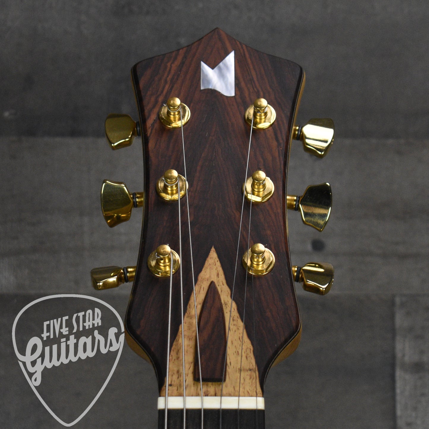 Lambdin Morello Coastal Semi-Hollow Archtop - Western Red Cedar with Hard Shell Case