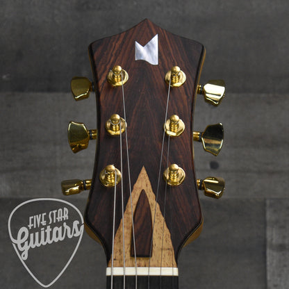 Lambdin Morello Coastal Semi-Hollow Archtop - Western Red Cedar with Hard Shell Case