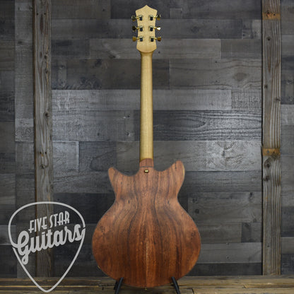 Lambdin Morello Coastal Semi-Hollow Archtop - Western Red Cedar with Hard Shell Case