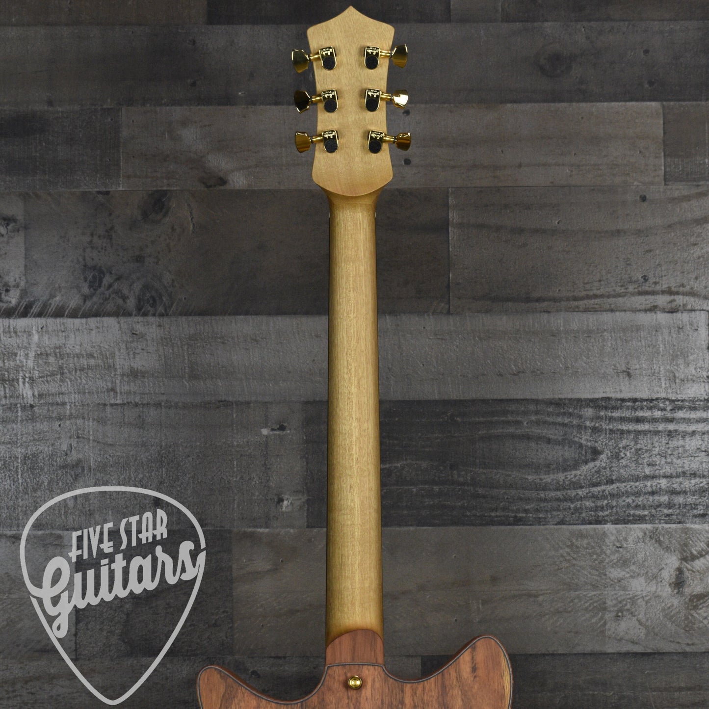 Lambdin Morello Coastal Semi-Hollow Archtop - Western Red Cedar with Hard Shell Case