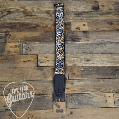 Levy's 2" Hootenanny Series Strap - Yellow and White Floral