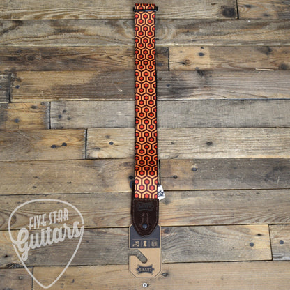 Levy's 2" Suede Harmony Series Strap - Hex Print
