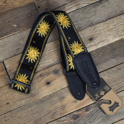 Levy's 2" Sun Motif Series Strap - Black