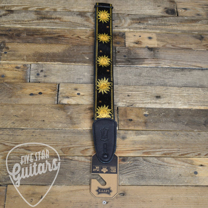 Levy's 2" Sun Motif Series Strap - Black