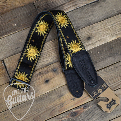 Levy's 2" Sun Motif Series Strap - Black