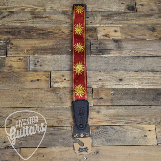 Levy's 2" Sun Motif Series Strap - Red