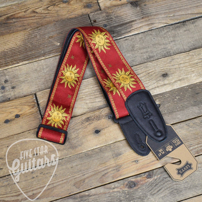 Levy's 2" Sun Motif Series Strap - Red