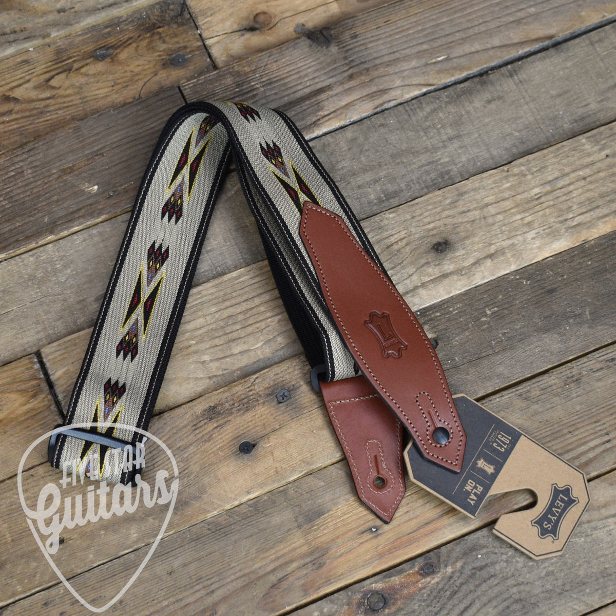 Levy's 2" Tribal Rhythms Series Strap - Arrow Pattern