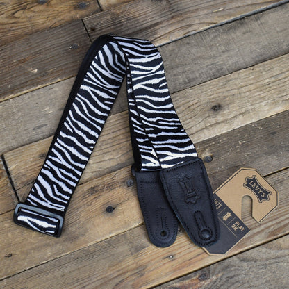 Levy's Untamed Animal Print Series Strap - Black and White Zebra Stripe