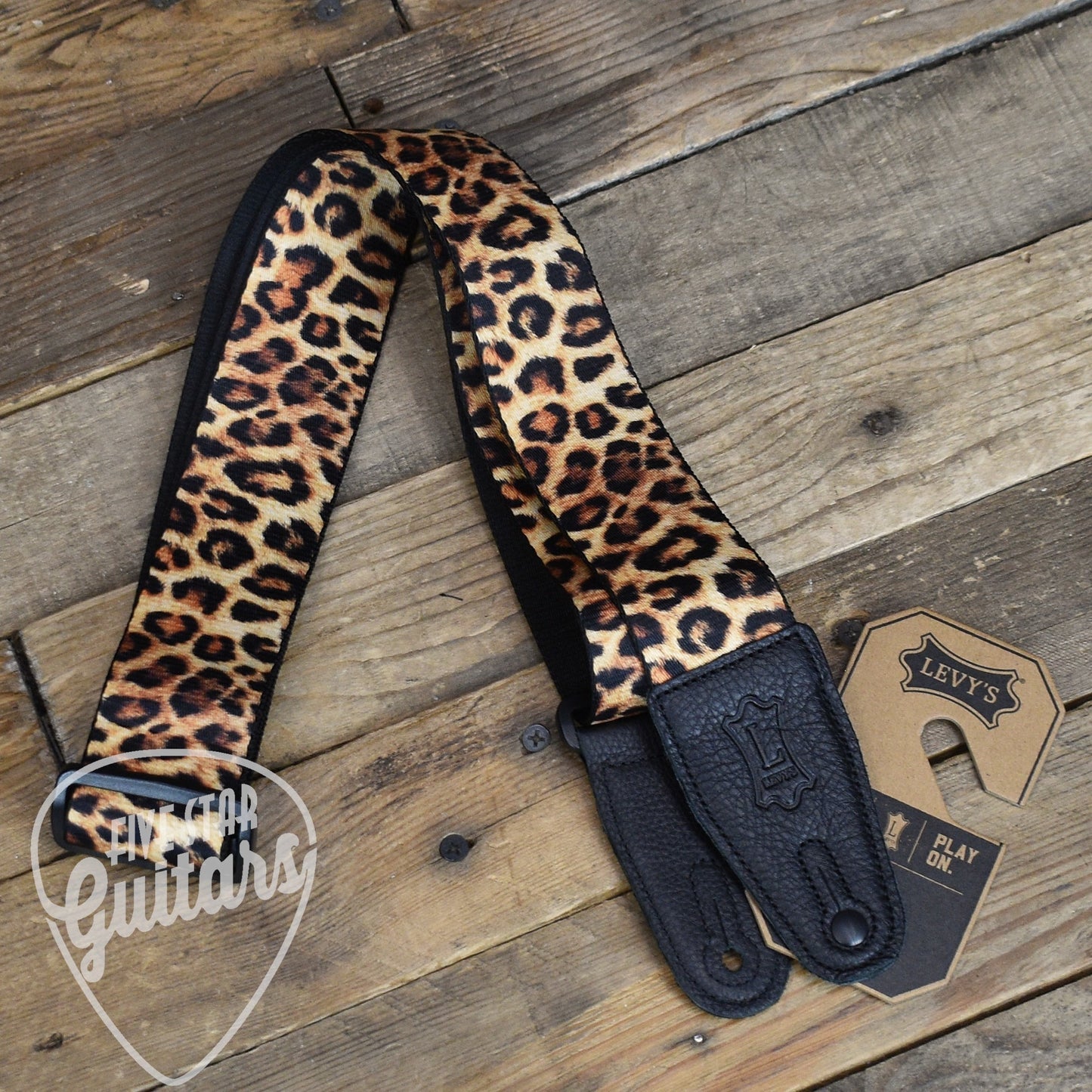 Levy's Untamed Animal Print Series Strap - Leopard Print