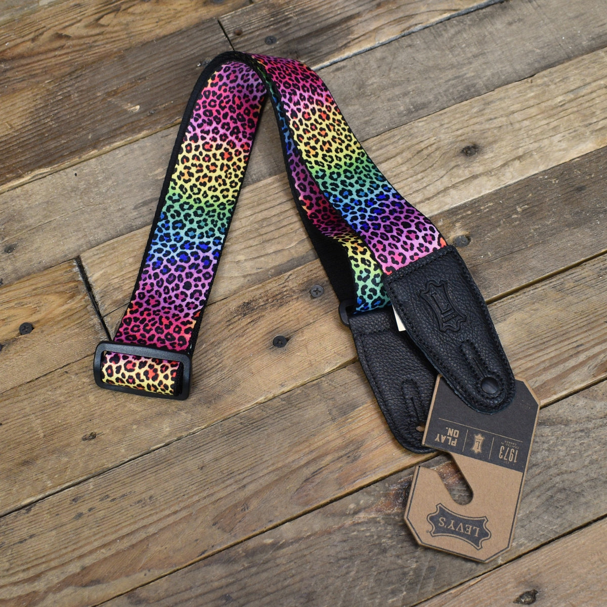 Levy's Untamed Animal Print Series Strap - Rainbow Leopard Print