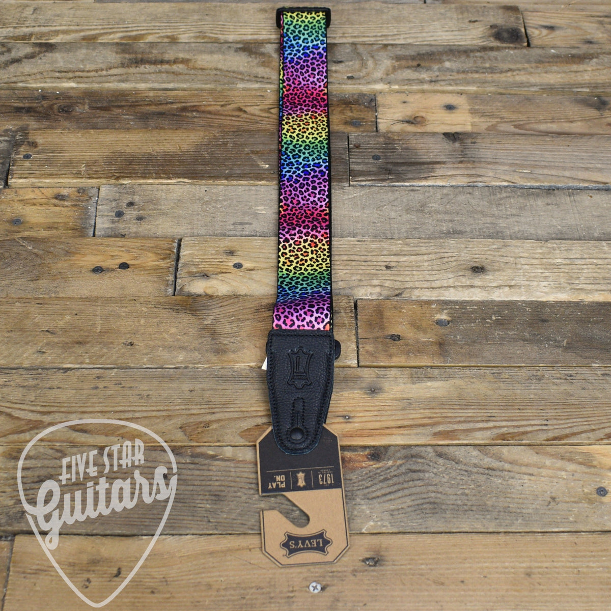 Levy's Untamed Animal Print Series Strap - Rainbow Leopard Print