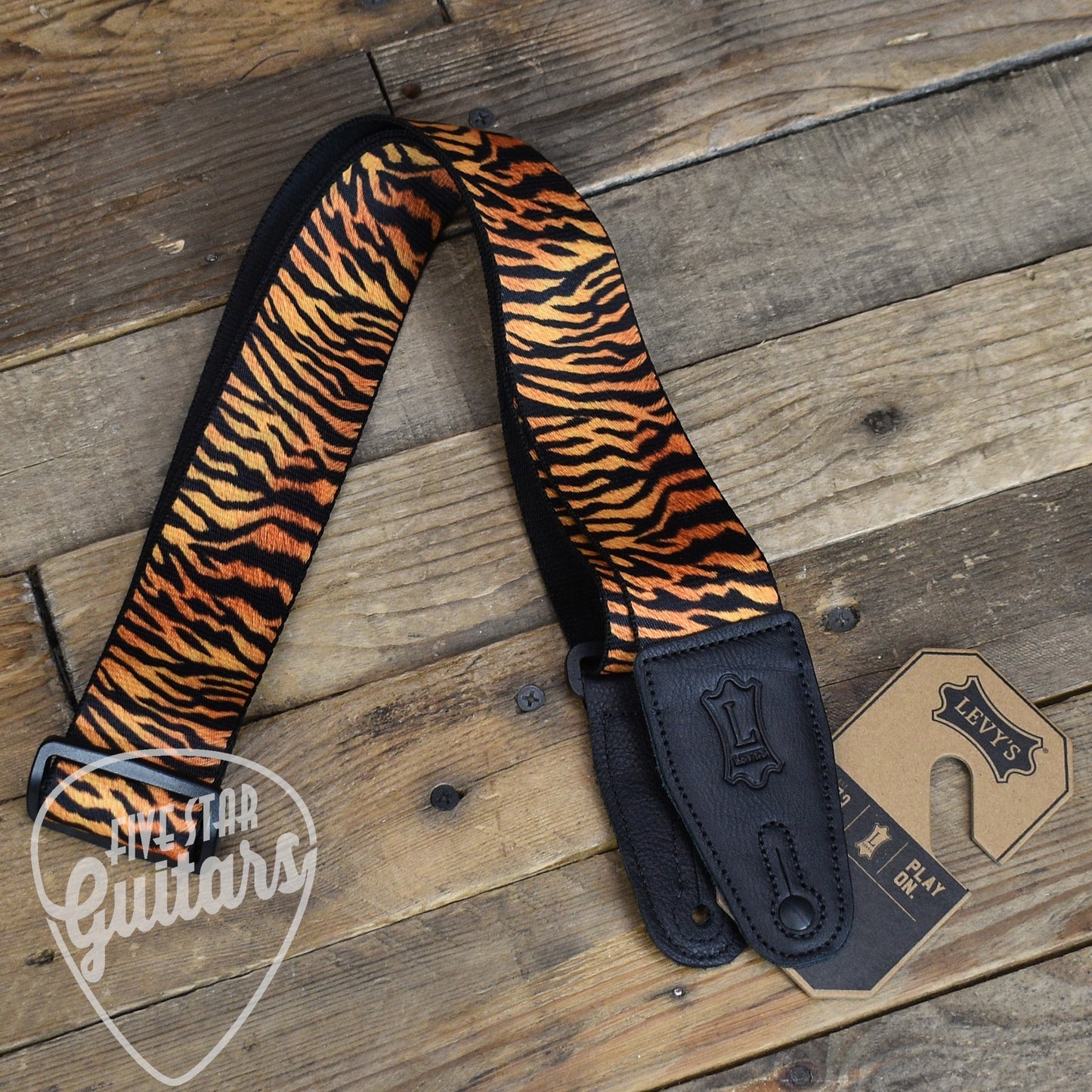 Levy's Untamed Animal Print Series Strap - Tiger Stripe