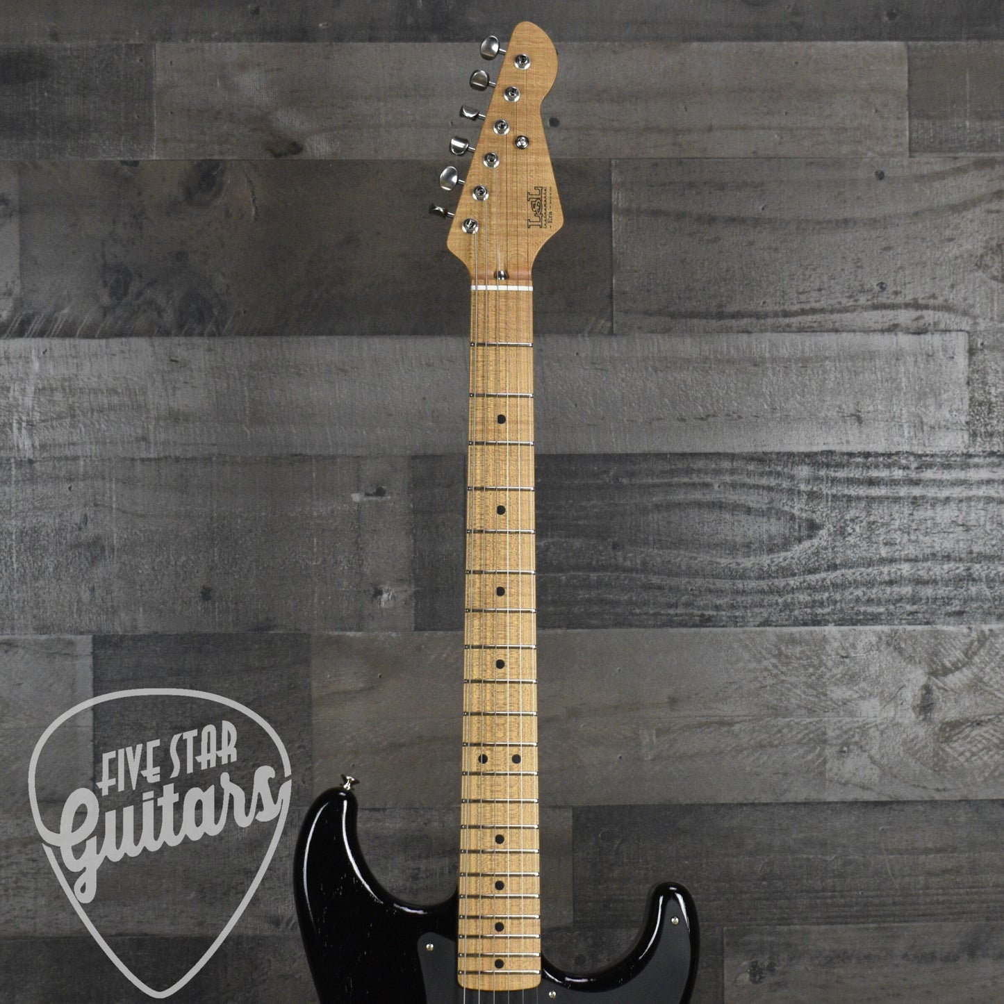 LsL NAMM 2025 Eras Series Saticoy SSS Maple Neck - Black