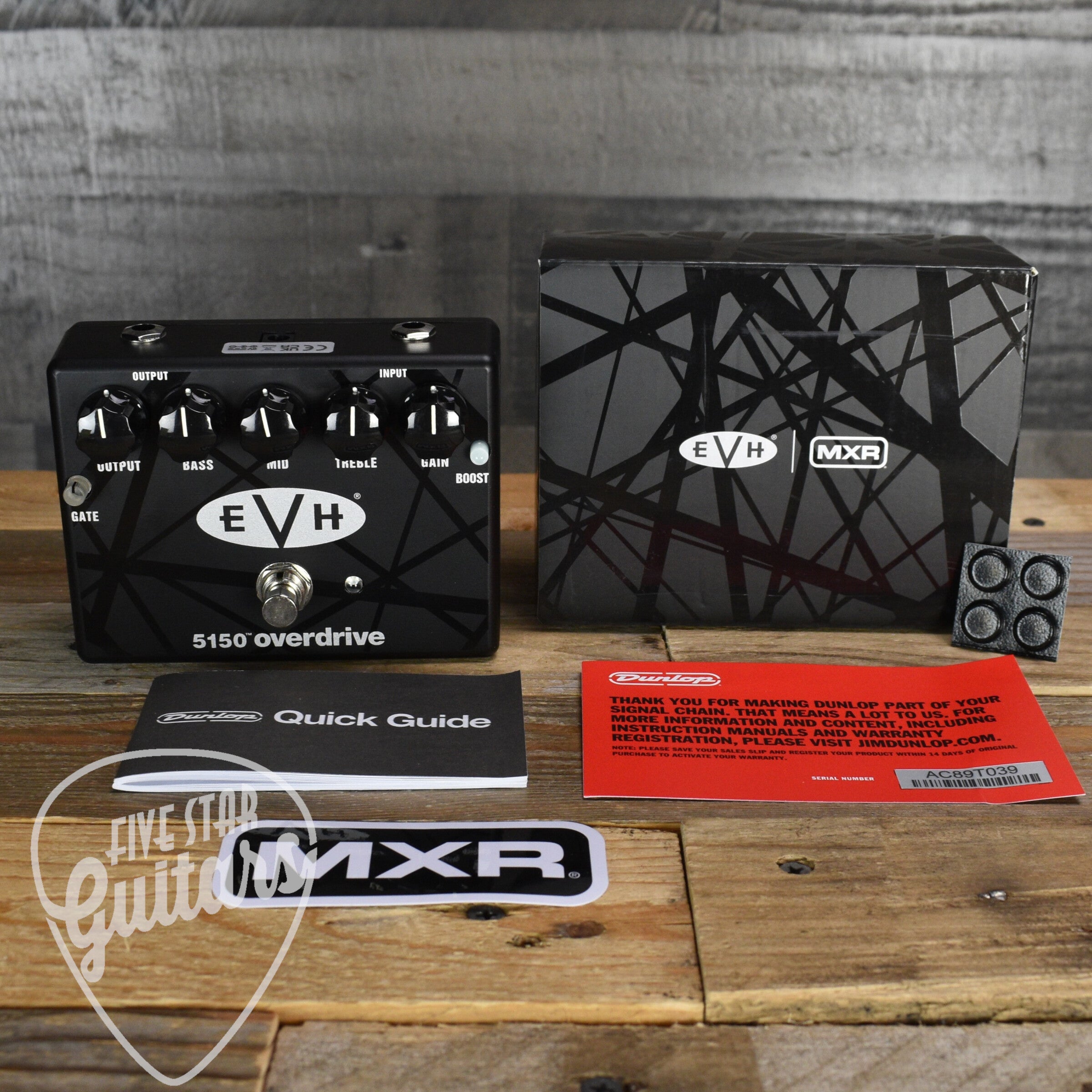 MXR EVH 5150 Overdrive – Five Star Guitars
