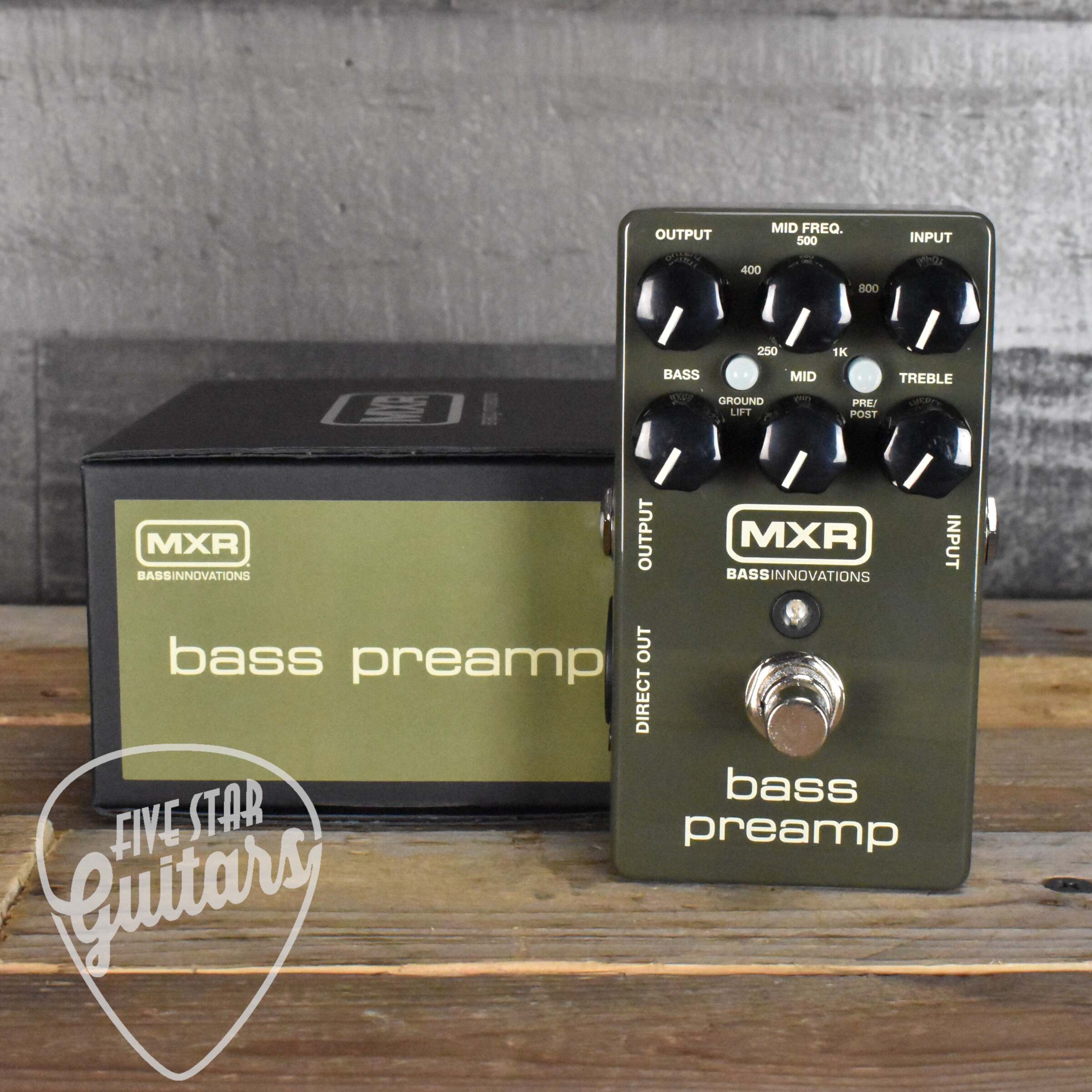 MXR M81 Bass Preamp – Five Star Guitars