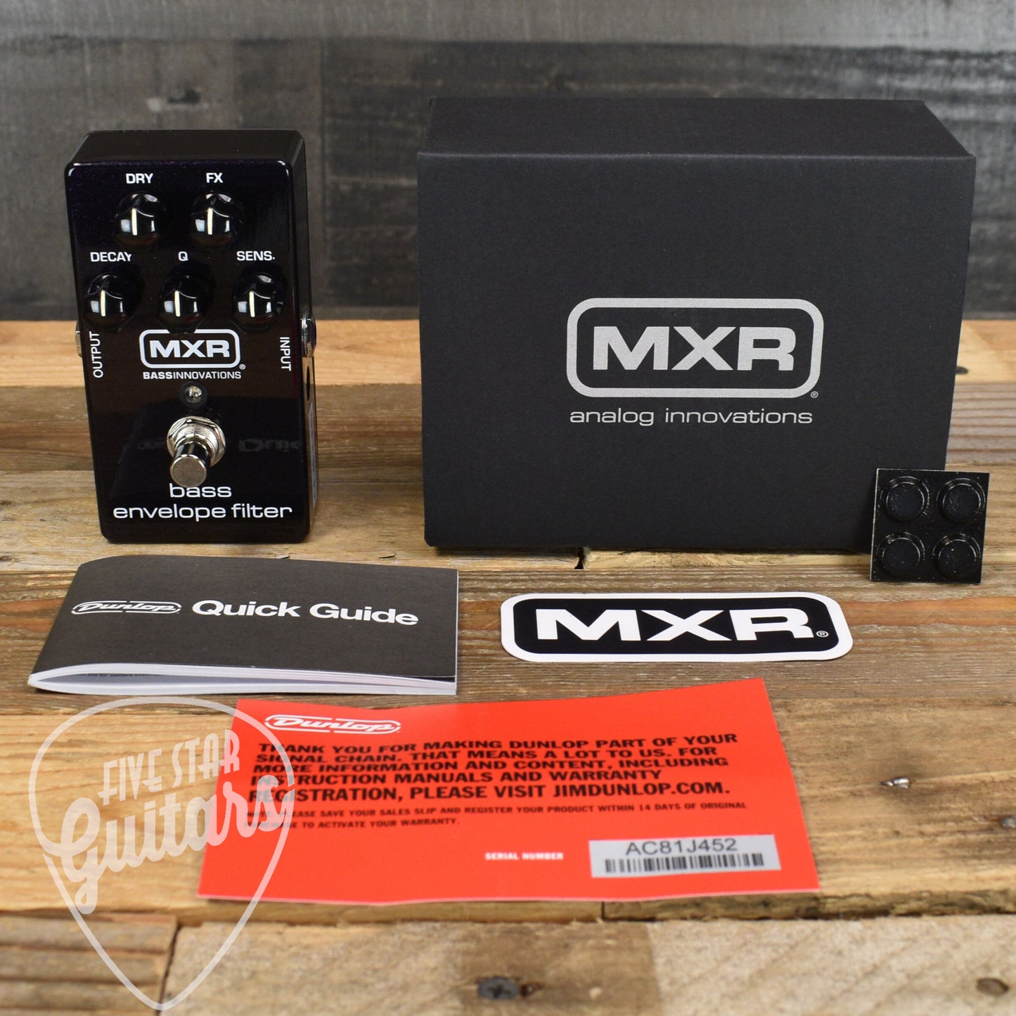 MXR M82 Bass Envelope Filter