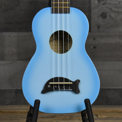 Makala Dolphin Ukulele Light Blue Burst