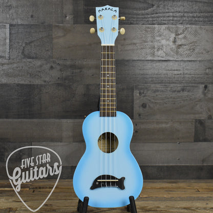 Makala Dolphin Ukulele Light Blue Burst